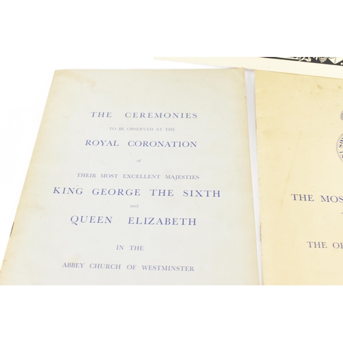 253 - Royal Interest- An invitation to the 1937 coronation of Their Majesties King George VI and Queen Eli... 