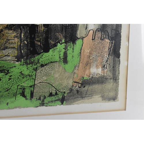259 - John Piper (1903-1992) British
'Withorn Priory' screenprint, within a glazed giltwood frame, 63 cm x... 