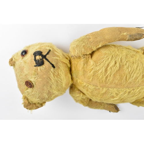 271 - A collection of vintage teddy bears, to include a blonde haired Dean's bear, a large Chiltern bear w... 