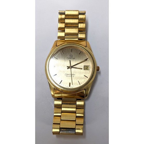 Omega discount quartz gold