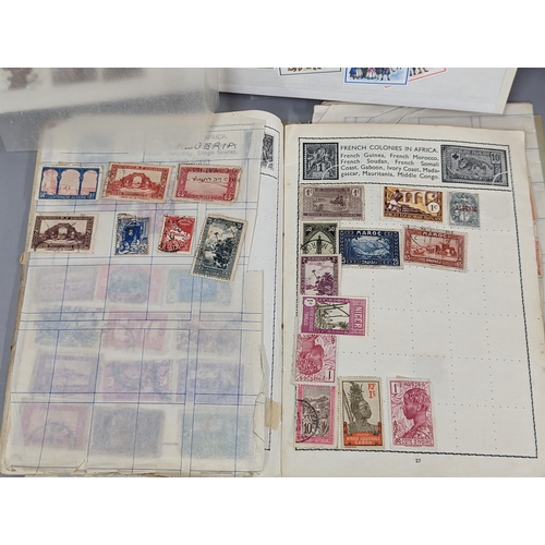 122 - A collection of world stamps, early 20th century and later, to include British and Colonial examples... 