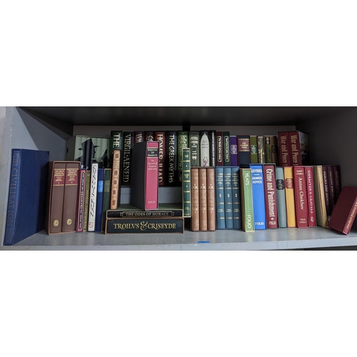 278 - Books- A collection of Folio Society books to include various book sets of Giorgio Vasari - Lives of... 