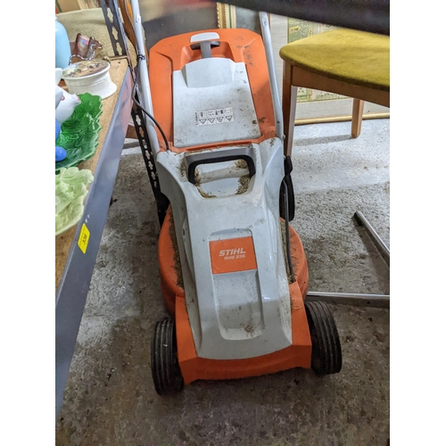 Stihl rme 235 electric lawn online mower