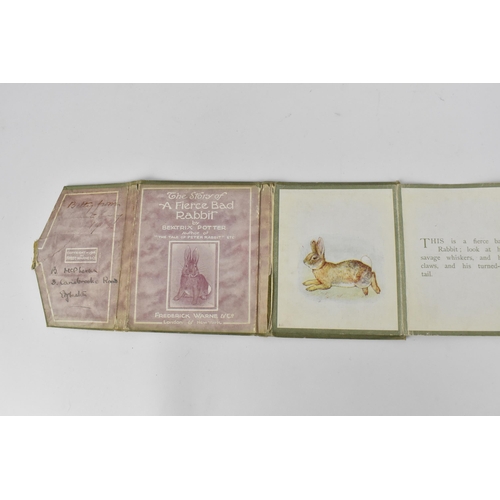 177 - Beatrix Potter; 'The Story of A Fierce Bad Rabbit', 1st Edition 1906, published by Frederick Warne ,... 