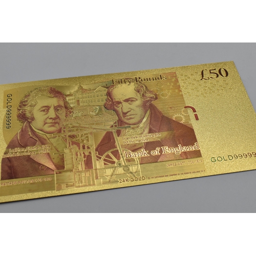 140 - A group of Gold banknotes in plastic wallets to include, 24k stamped one Dollar, and 100 Dollar, alo... 