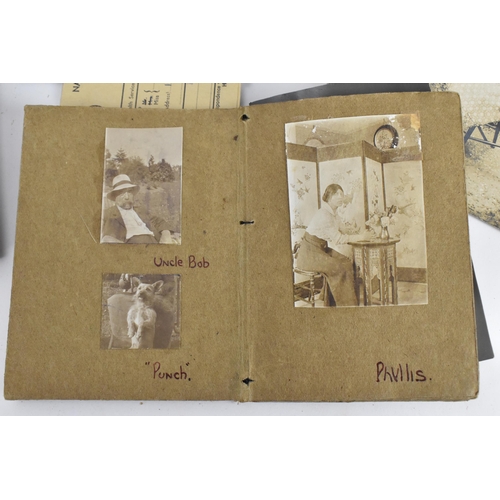 205 - A collection of photographs, letters and ephemera related to the Blatchford family, comprising a pho... 