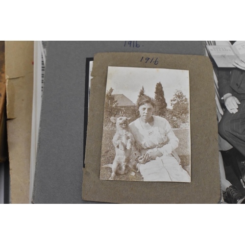 205 - A collection of photographs, letters and ephemera related to the Blatchford family, comprising a pho... 