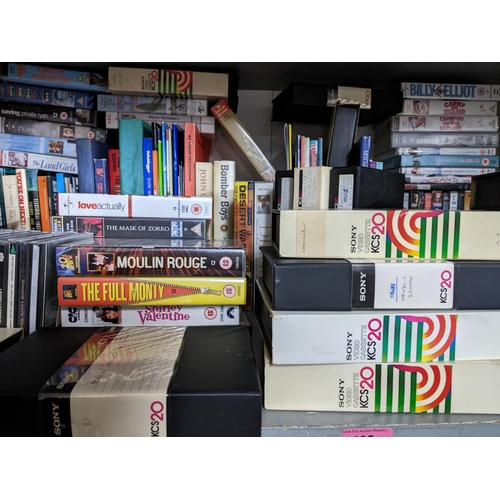 135 - Books-A quantity of books, framed and glazed prints, DVD'S, CD's and original video cassettes to inc... 