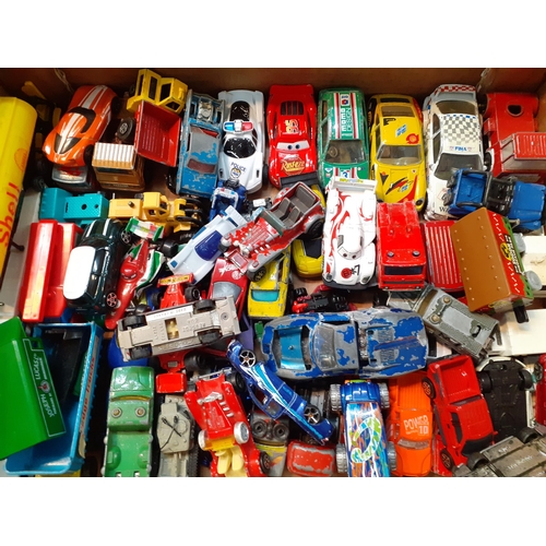 240 - Two boxes of diecast model vehicles to include Lledo foreign examples and others
Location:1.4