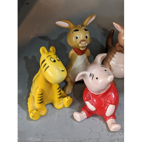 165 - A set of Walt Disney Beswick porcelain models Winnie the Pooh
Location:6.2