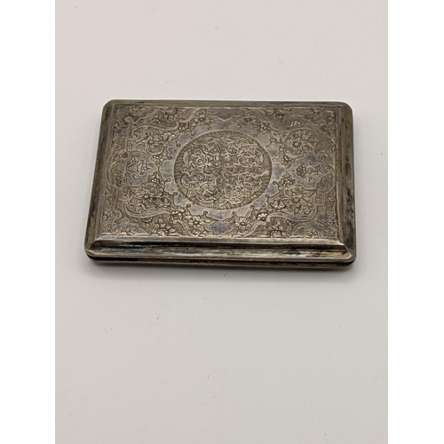 176 - Silver Persian cigarette case
Location:TABLE1