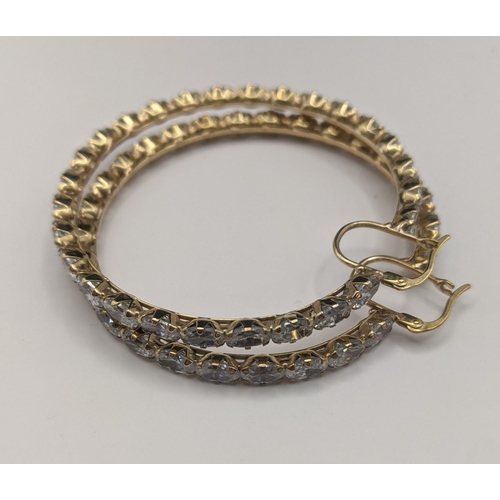 26 - A 9ct gold a peal necklace together with 9ct gold hoop earring
Location:CAB2