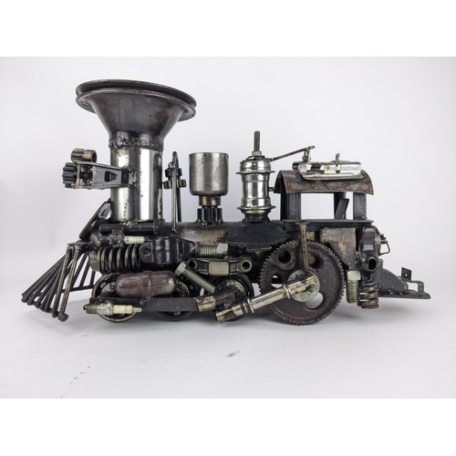 279 - A Steampunk large model train made from car parts
Location:LWB