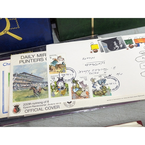 142 - Mixed stamps and First Day Covers mostly in albums to include George V Silver Jubilee examples, Cypr... 