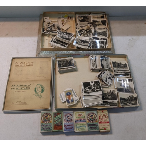 148 - A collection of cigarette cards to include W.D and H.O Wills Bristol and London, Player's navy cut a... 