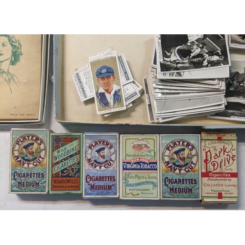 148 - A collection of cigarette cards to include W.D and H.O Wills Bristol and London, Player's navy cut a... 