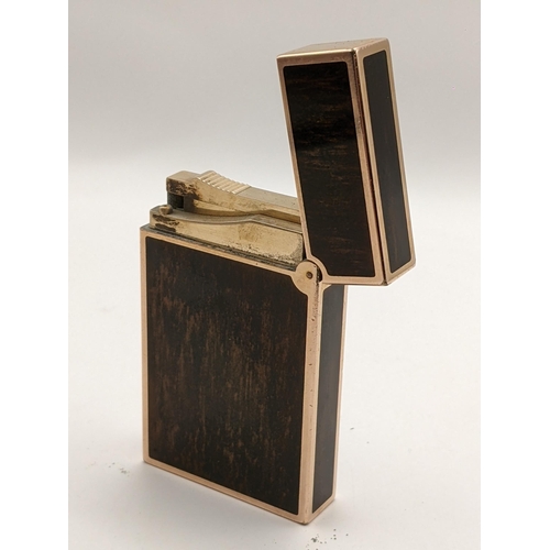 169 - A Dupont gold plated and lacquered 'Laque de Chine' lighter
Location:CAB2