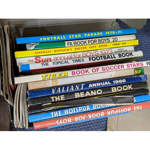 27 - A collection of 1960/70's 'Shoot and Striker' football magazines and vintage books
Location:5.5