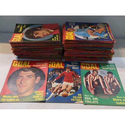 33 - A collection of 1960/70's Goal Football magazines
Location:SL