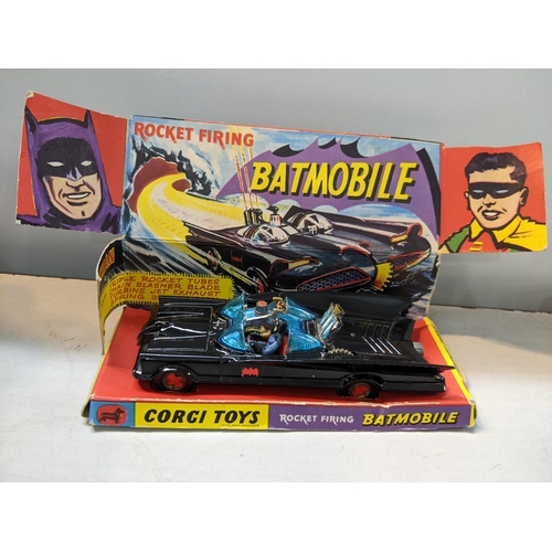 8 - A boxed Corgi rocket firing Batmobile with Batman and Robin, No 267
Location:A3B