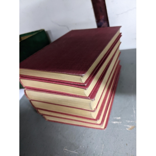 79 - The Chawton Edition - a Jane Austin six volume book set, pub Allen Wingate circa 1948, first edition... 