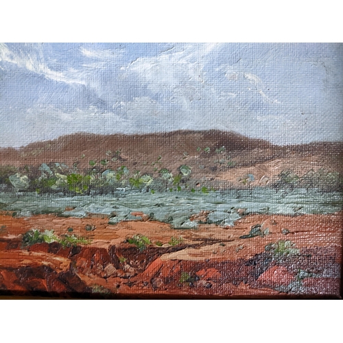 80 - Margot Vaughan (Australian) - Along the Turnoff to the Triple Chance Mine Broken Hill/ Broken Hill a... 