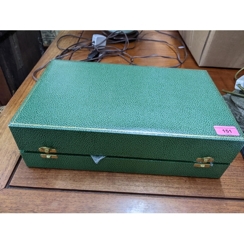 151 - A cased set of Minton Brocade gilt and floral coffee cans and saucers, Location:1.5