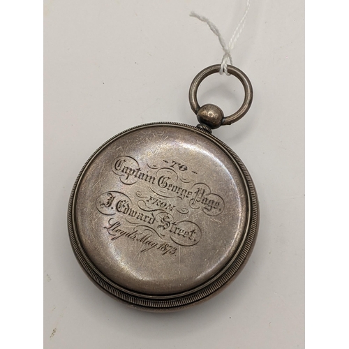 22 - A Victorian compensated pocket barometer by R & J Becks, 31 Cornhill, Location:CAB3