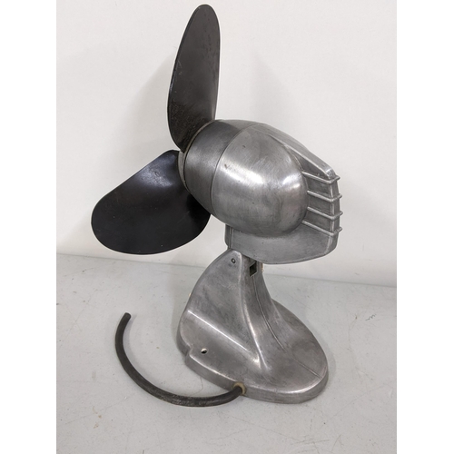 268 - A mid 20th century GEC cyclone desk fan, Location:A4F