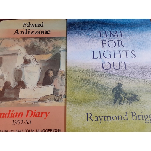 348 - Books - A group of books with well known illustrations to include Ardizzone by Brian Alderson, Ravil... 