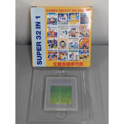 191 - Mixed vintage game systems and games to include a boxed Nintendo Game Boy with Alex Kidd in Miracle ... 