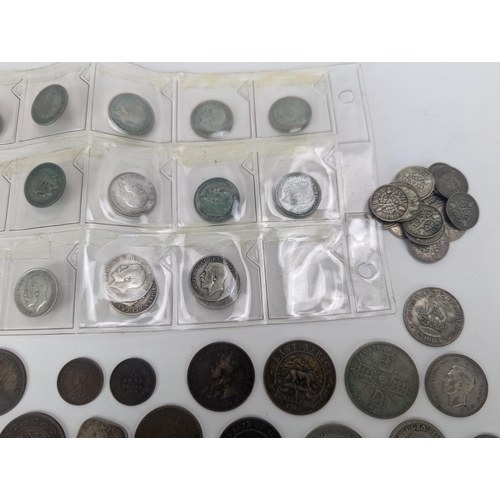 21 - A quantity of early 20th century and later British and Colonial coinage to include 1904 1/4 Rupee an... 