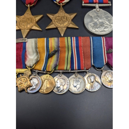 231 - WWI and later miniatures to include Legion of Merit, Distinguished service order, military MBE and o... 