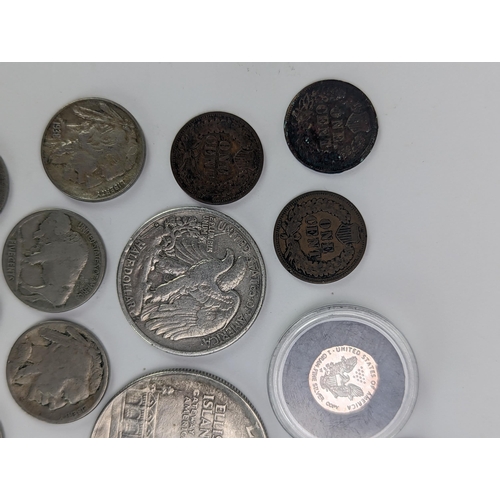 24 - United States of America - late 19th and early 20th century coinage to include 1939 and 1941 'Libert... 