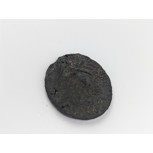 28 - William and Mary (1689-1694) 'Military' tin half penny (damaged)
Location:CAB6