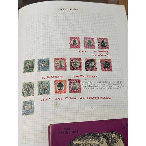 327 - A large selection of British and world stamps in albums and loose to include early 20th century Brit... 