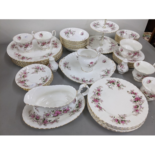 331 - A Royal Albert Lavender Rose pattern tea and dinner service
Location:6.5