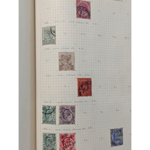 341 - Three albums of Victorian and later stamps to include Penny Black, Penny Reds, two Penny Blue, Canad... 