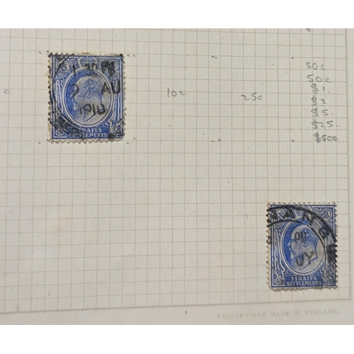 341 - Three albums of Victorian and later stamps to include Penny Black, Penny Reds, two Penny Blue, Canad... 