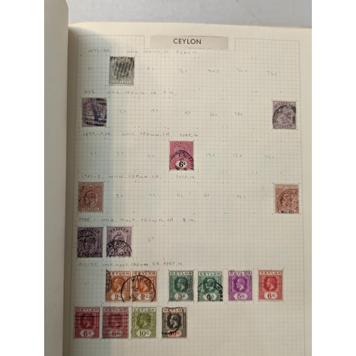 341 - Three albums of Victorian and later stamps to include Penny Black, Penny Reds, two Penny Blue, Canad... 