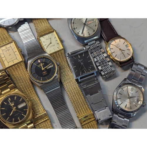 383 - THIS LOT IS WITHDRAWN
A group of mixed wristwatches to include Rotary, Sekonda, Casio and others alo... 