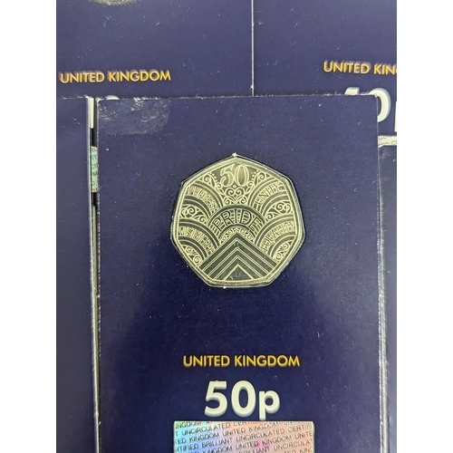 64 - A mixed collection of coins to include 2017 Beatrix Potter 50p coin collecting pack, 2018 coin colle... 