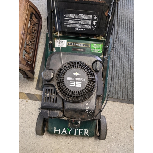 113 - A Hayter Harrier 41 Autodrive lawnmower Location:G