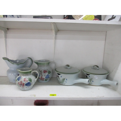 139 - A group of Buchan, Portobello stoneware tableware to include handled tureens and jugs, Location:1.2