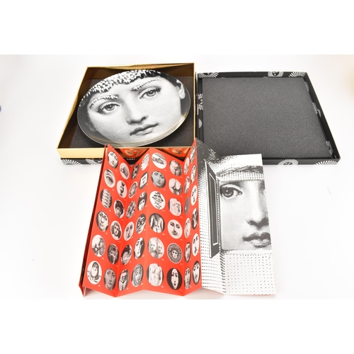 15 - A Piero Fornasetti (1913-88) plate, 'Tema & Variazioni', model 241, makers stamp to back, in origina... 