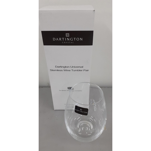 283 - Bar related items to include Schott Zwiesel Tritan glasses, Dartington wine tumblers, a pair of Guin... 