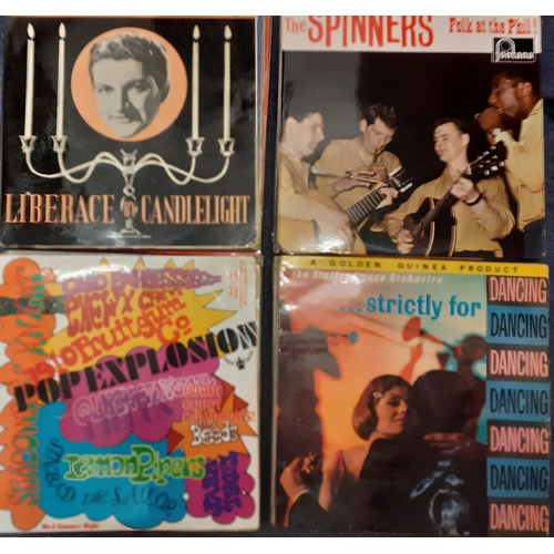 210 - A quantity of LP's to include Liberace, The Spinners and classical compilation albums. Location:RWF