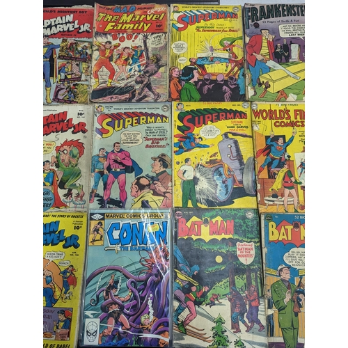 337 - A collection of 1950s and later comic books A/F to include DC Batman 1949 Batman Issue 54 and 71 and... 