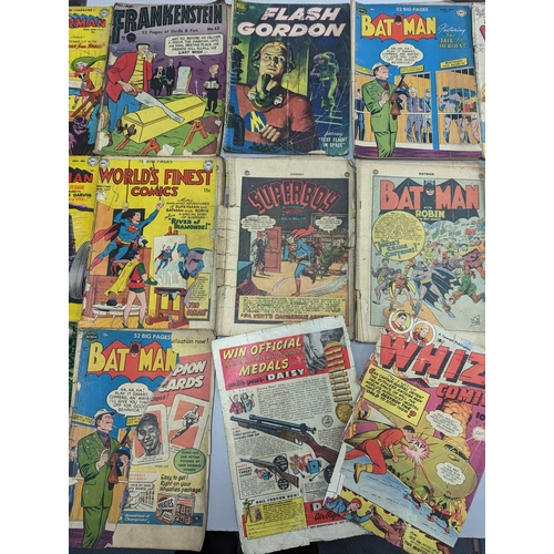 337 - A collection of 1950s and later comic books A/F to include DC Batman 1949 Batman Issue 54 and 71 and... 