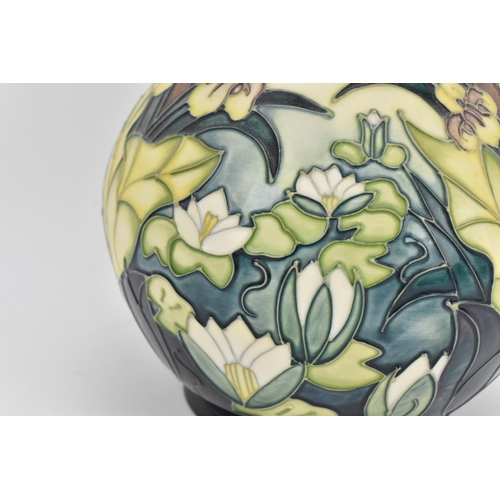 87 - A Moorcroft pottery 'Lamia' vase, designed by Rachel Bishop, painted by Sharon Austin, 1995, of balu... 